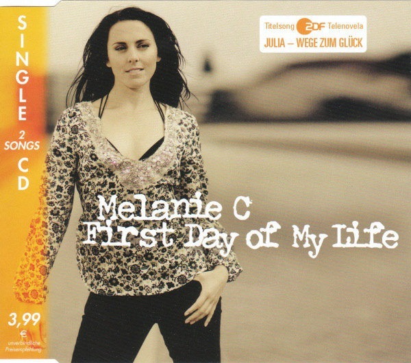 Melanie C - First Day Of My Life - Alemão 2 tracks