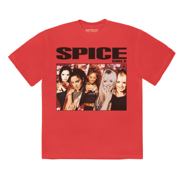 Spice Girls - Camisa Oficial - Vermelha